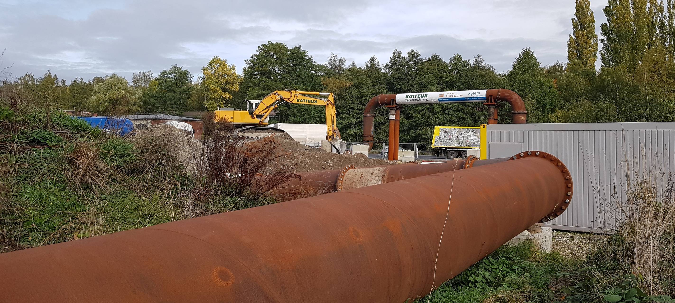 Emscherallee Bauarbeiten dauern noch bis nächstes Jahr