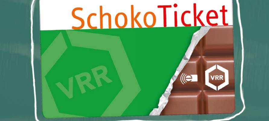 Schoko-Ticket des VRR
