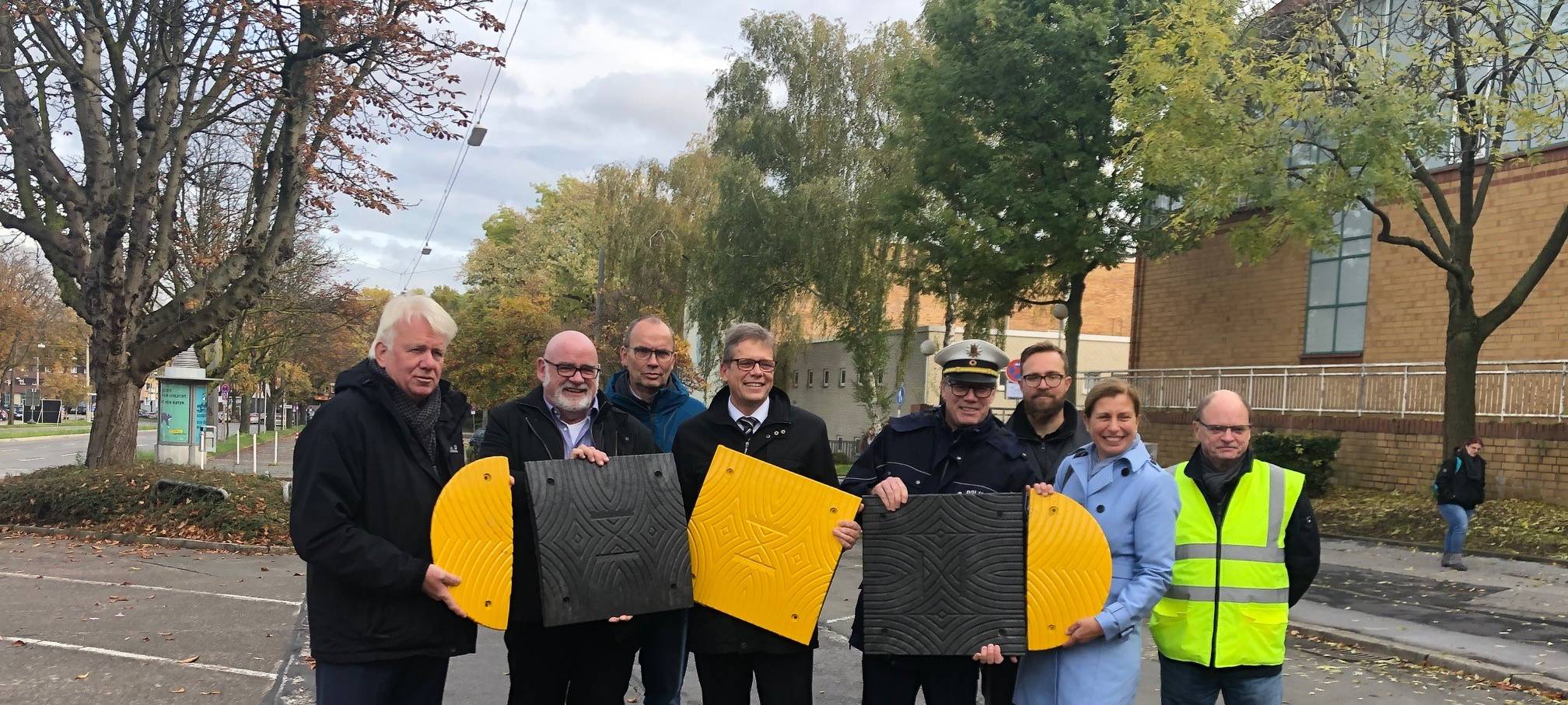 Stadt geht gegen Raser auf Ostwall vor