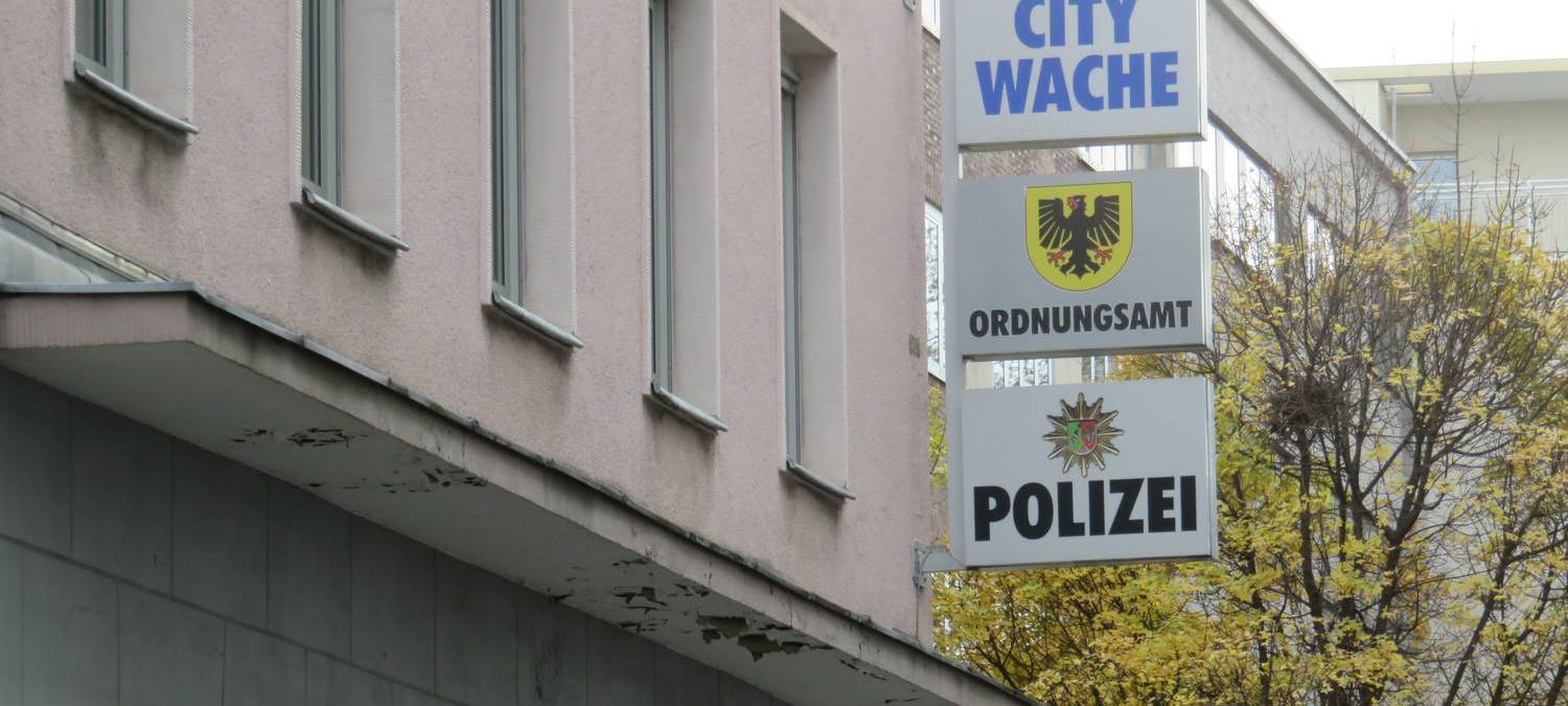 Alte Citywache an der Reinoldistraße.