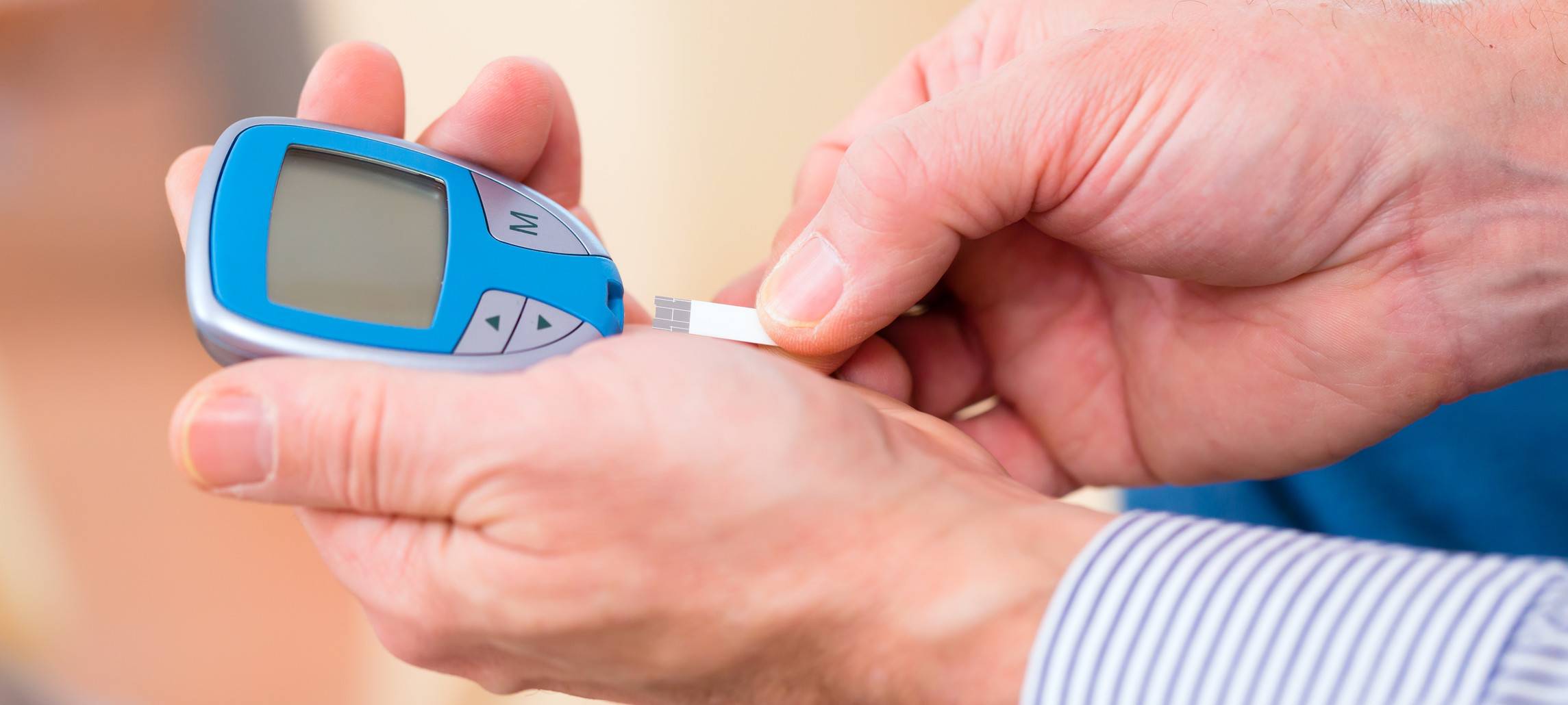 Blutzuckermessung (Symbolbild)