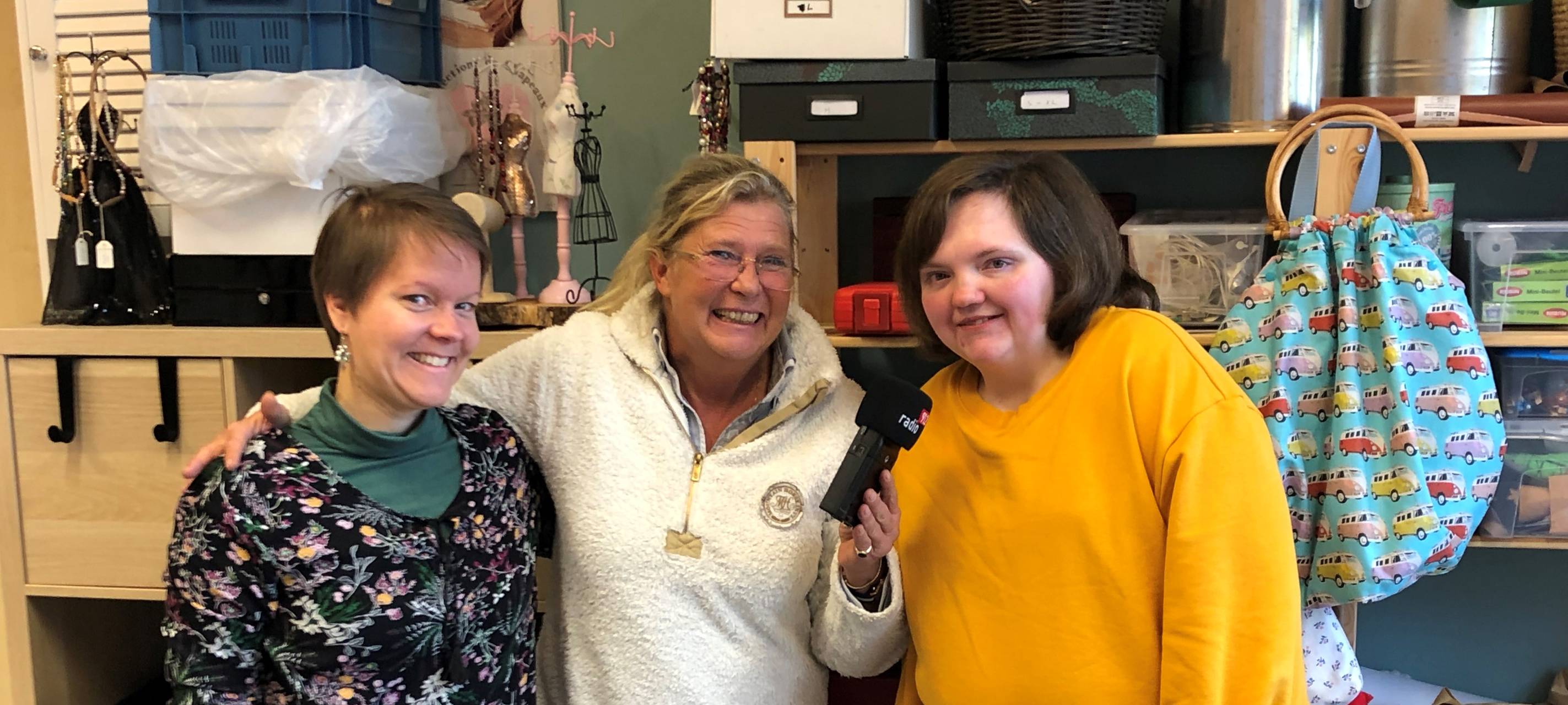 Schichtwechsel in den Werkstätten Gottessegen