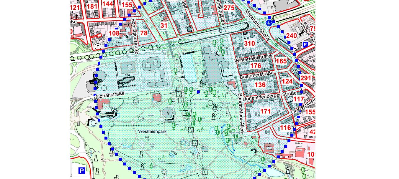 Blindgänger im Westfalenpark gefunden