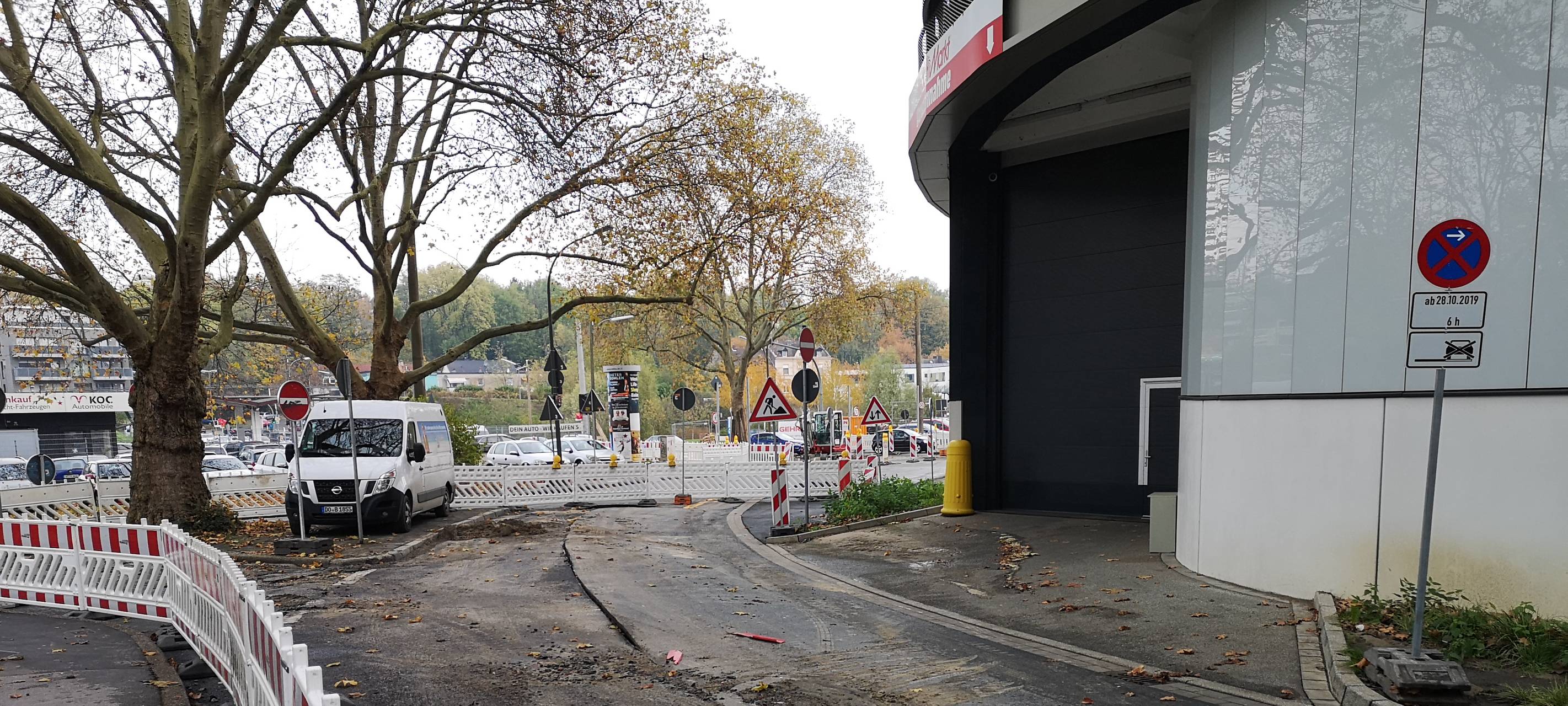 Wasserrohrbruch in Hörde