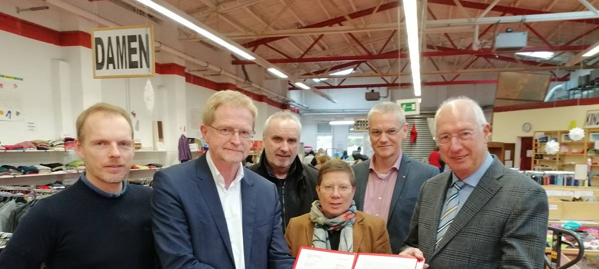 Caritas Kleiderladen wird saniert