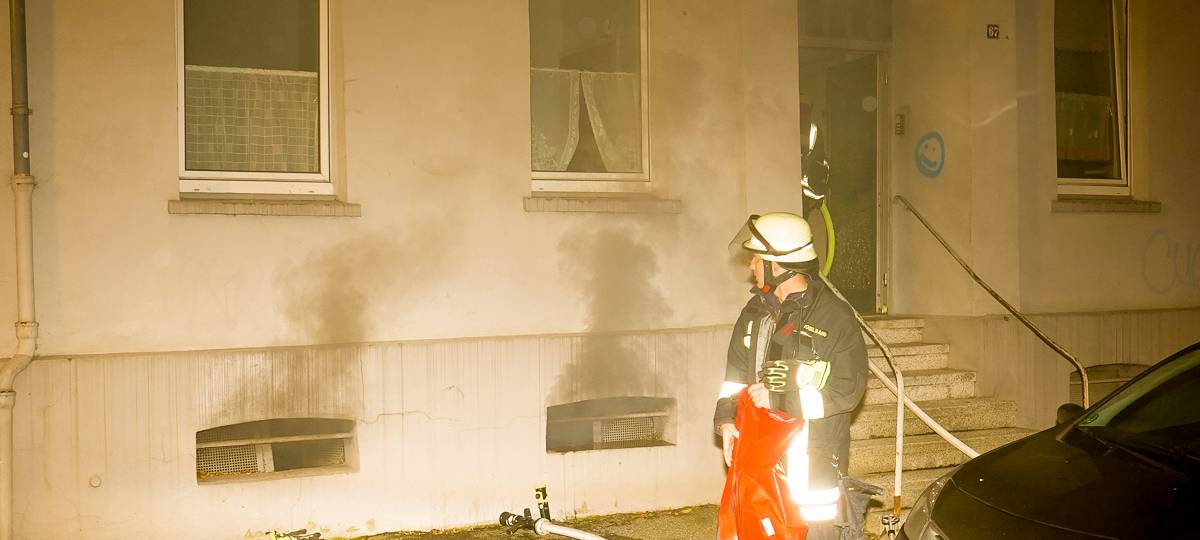 Kellerbrand in Marten