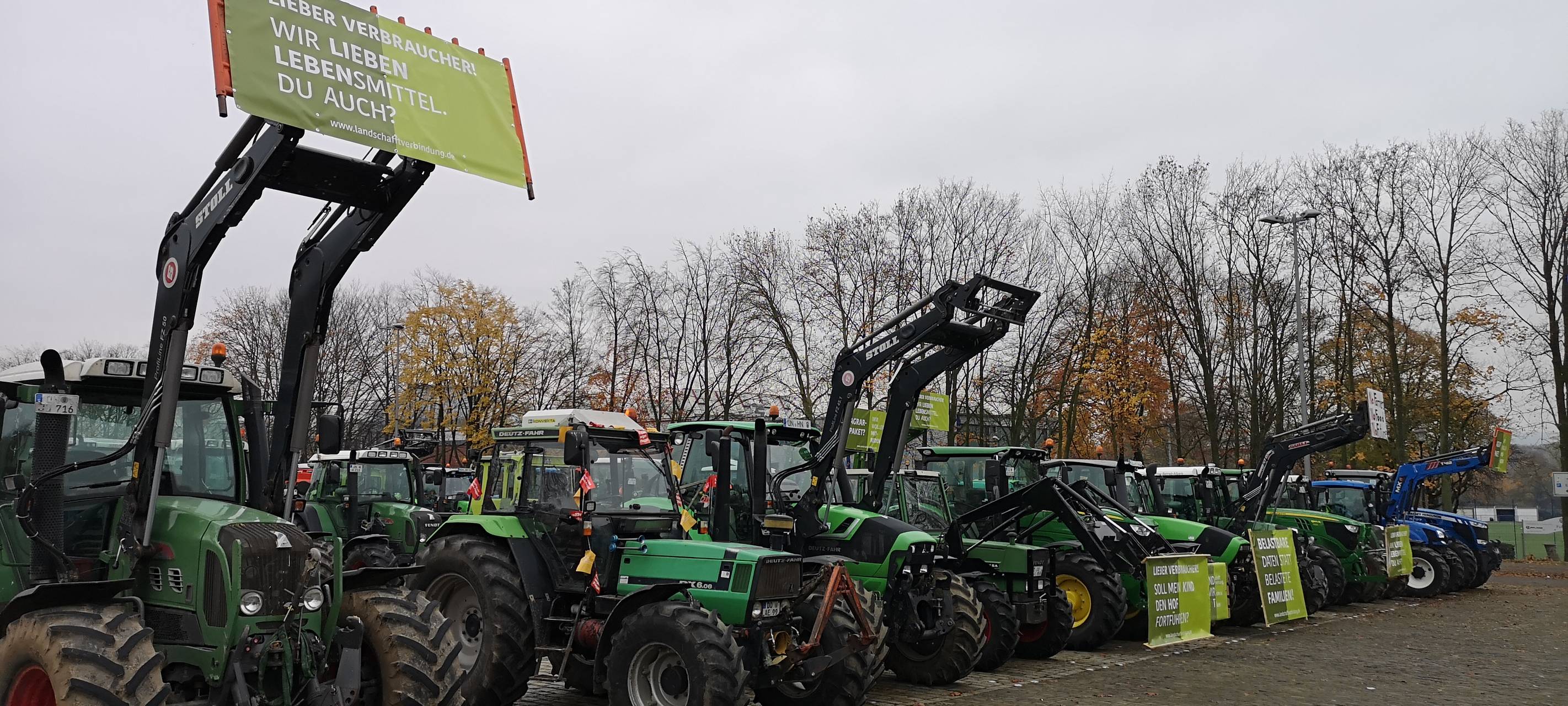 Fast 400 Trecker sorgten für besonderen Verkehrseinsatz der Polizei