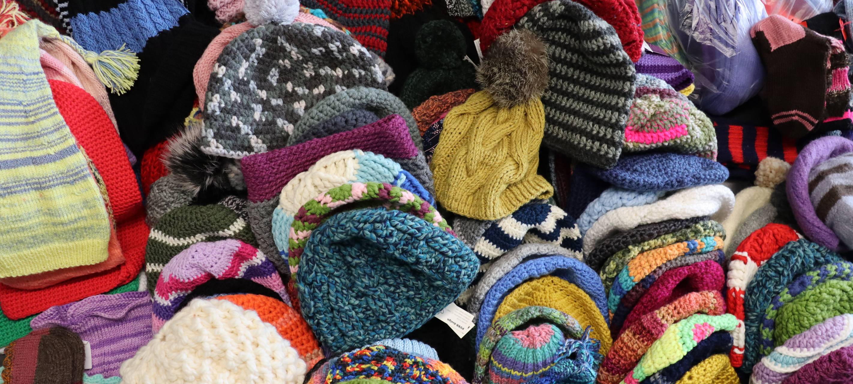 Strickaktion für den guten Zweck