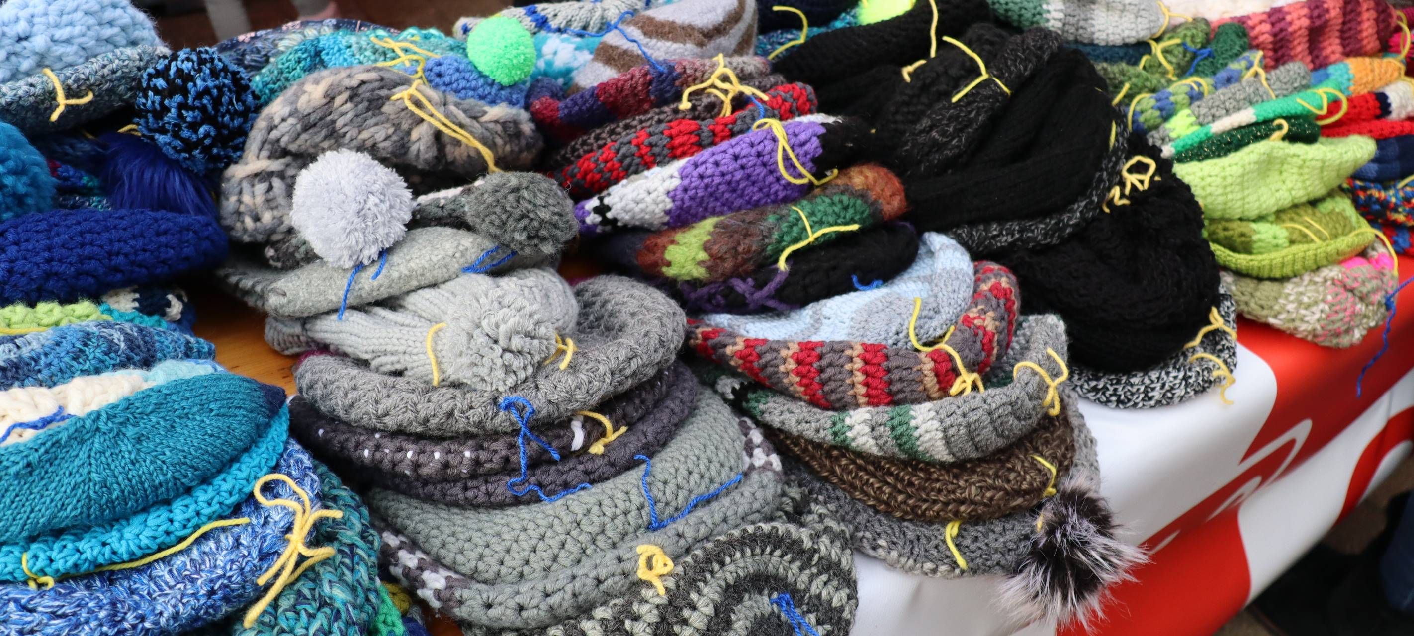 Strickaktion für den guten Zweck