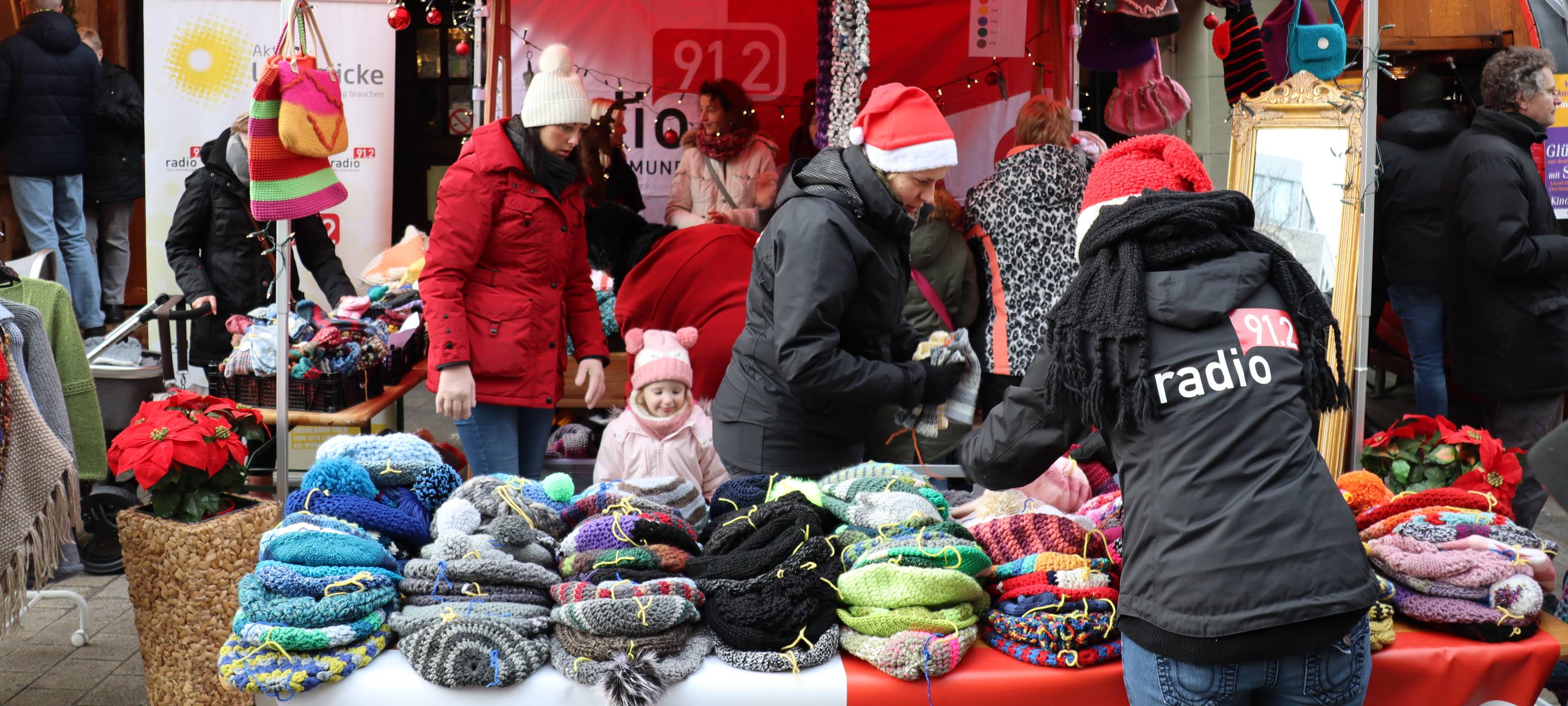Strickaktion für den guten Zweck
