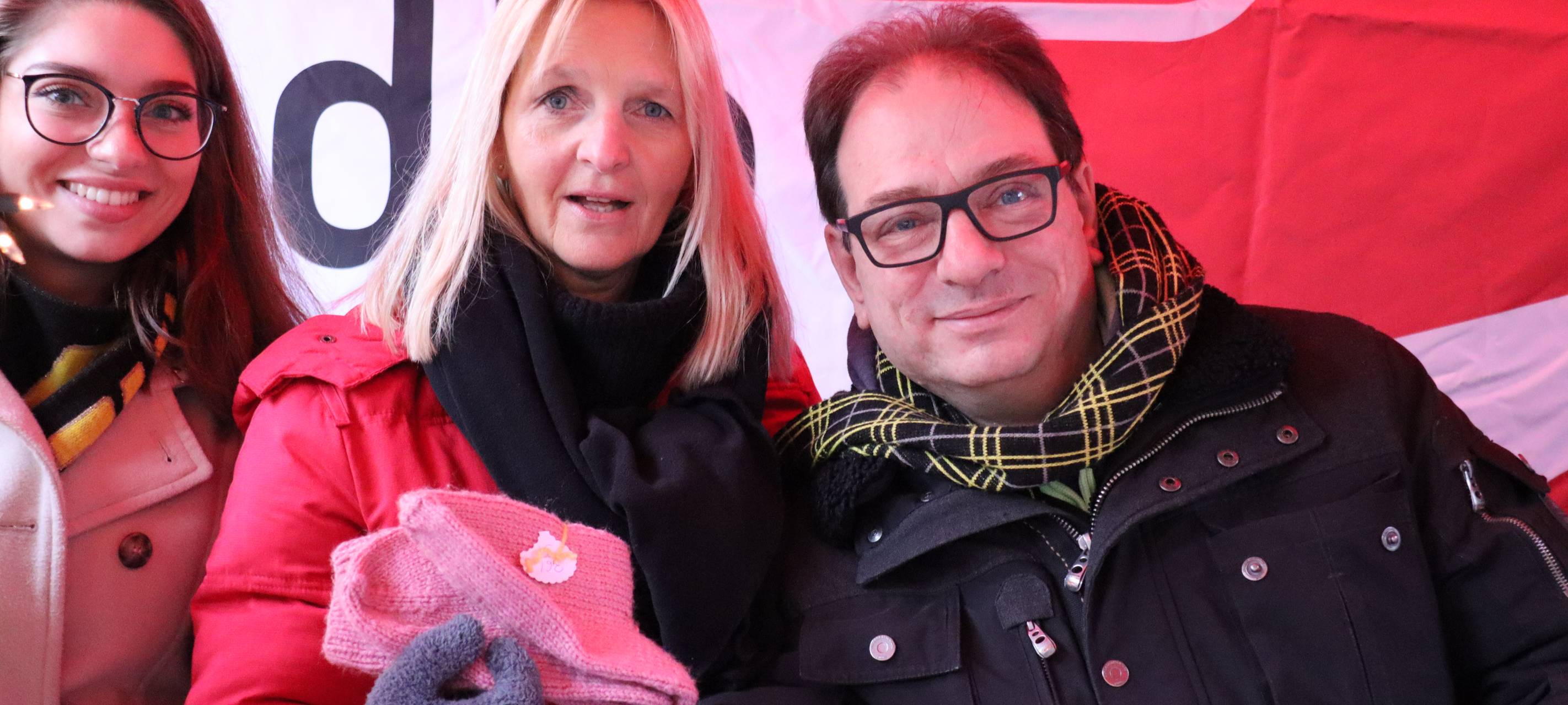 Strickaktion für den guten Zweck