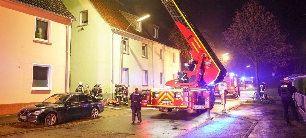 Kellerbrand in Lütgendortmund