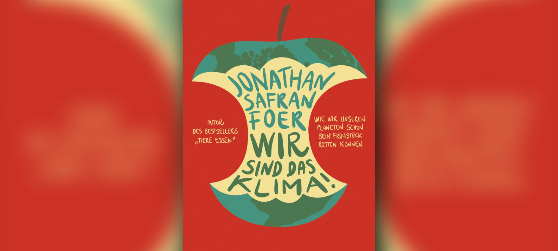 Buchcover "Wir sind das Klima" von Jonathan Safran Foer