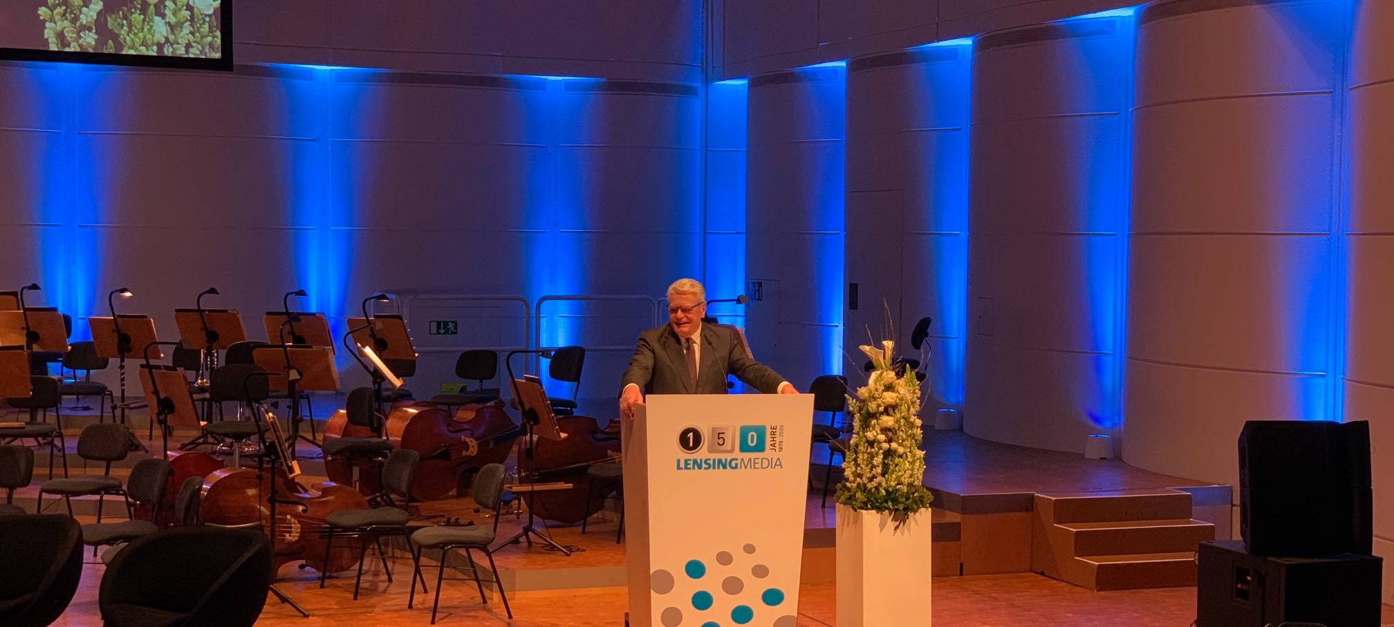 Medienhaus Lensing feiert 150-jähriges Bestehen im Konzerthaus