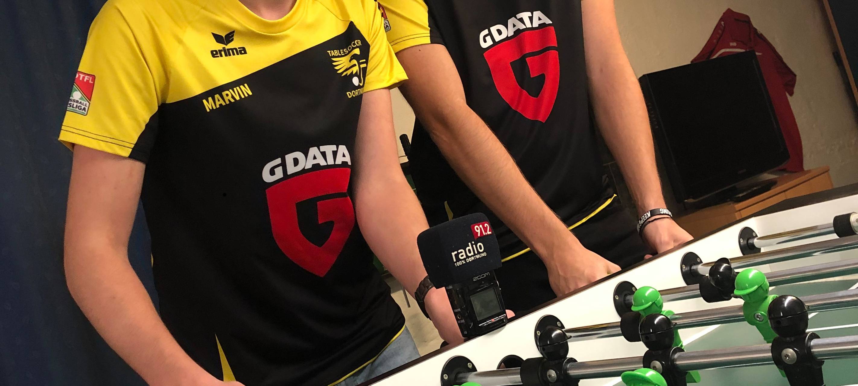 Tischkickern als Bundesliga-Sport