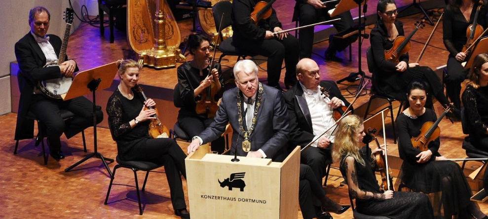 Ullrich Sierau lud zum traditionellen Neujahrsempfang