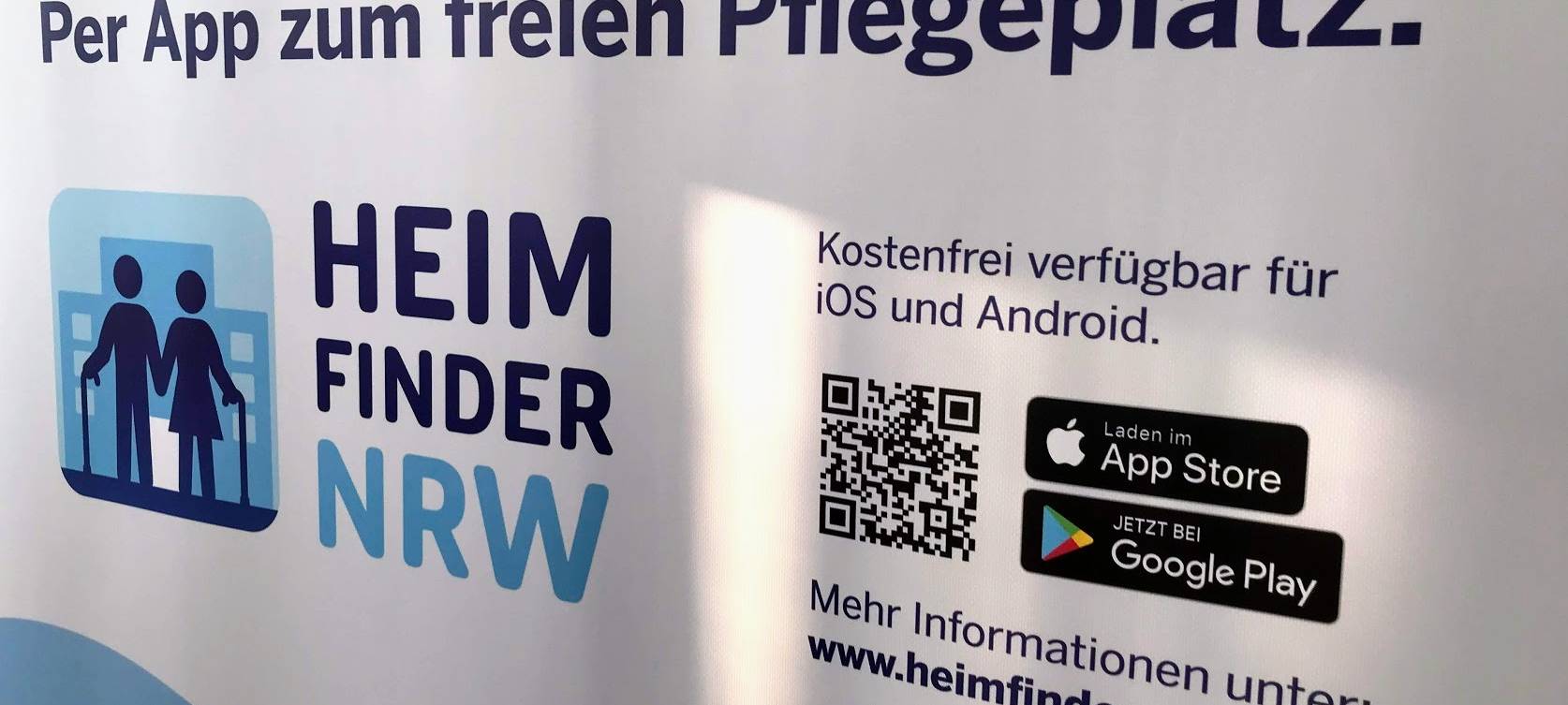Heimfinder-App soll Suche nach Pflegeplatz erleichtern