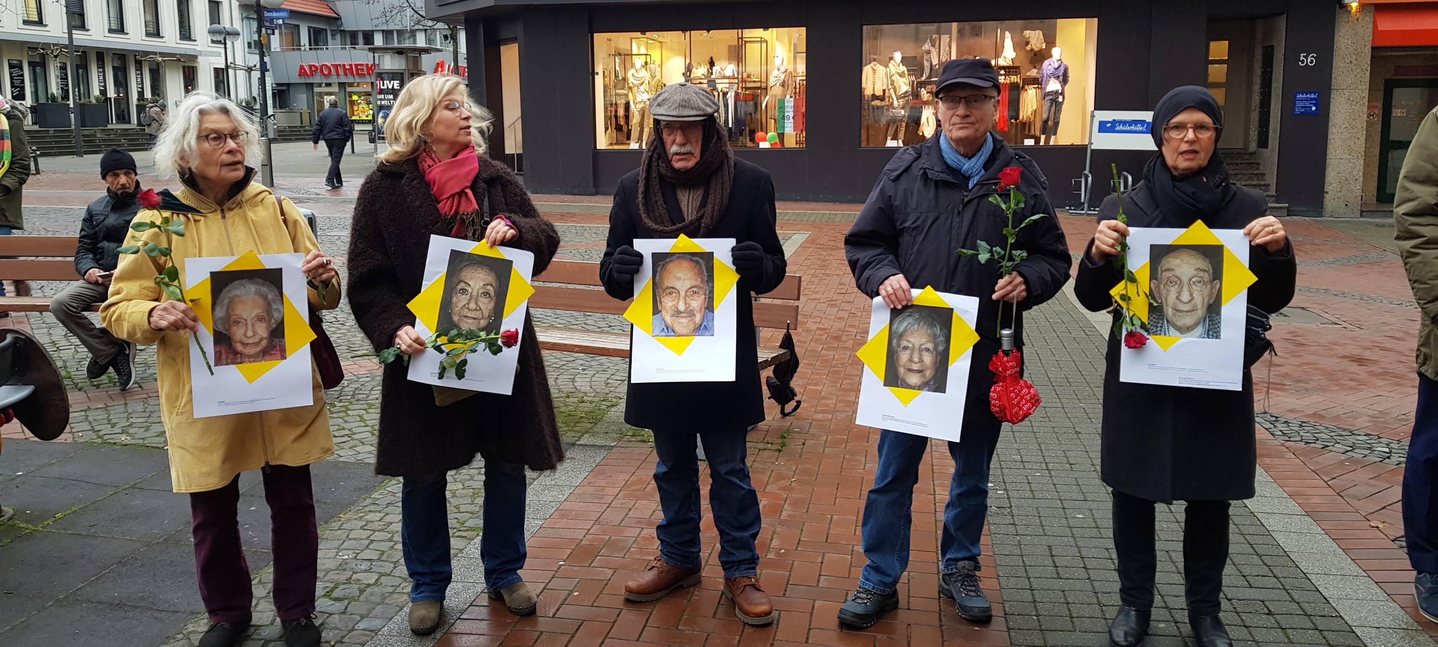 Holocaust Gedenken in Hombruch