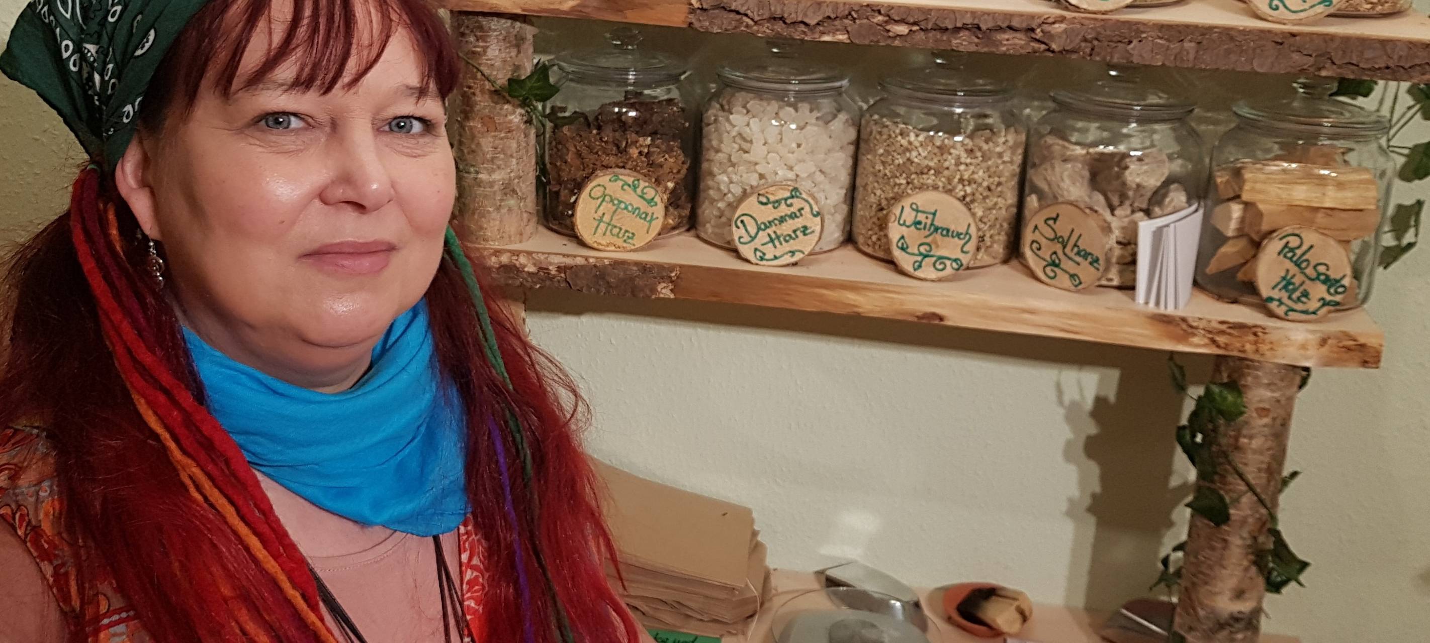 Hexe Minerva aus Dortmund.