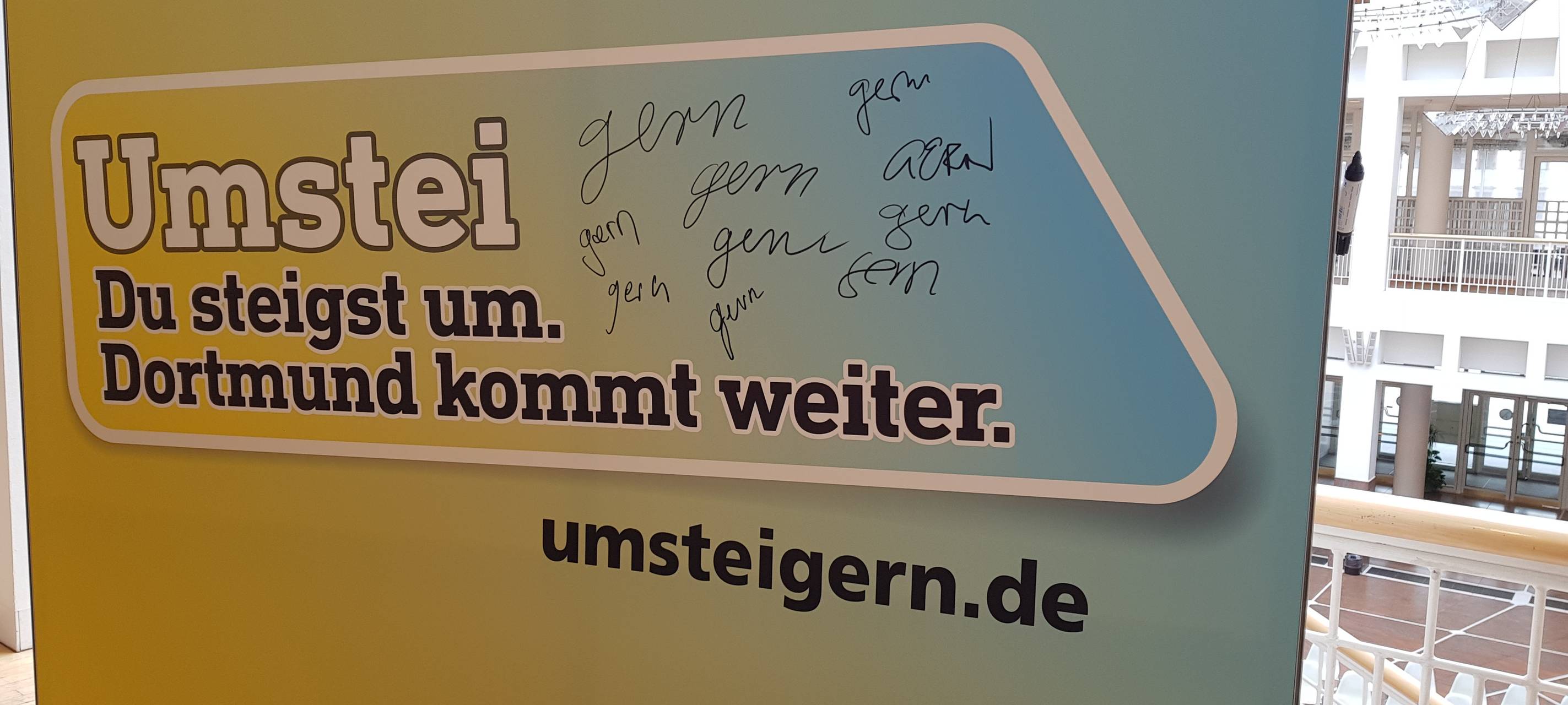 UmsteiGERN: Dortmunds eigenes "Wall-Still-Leben"