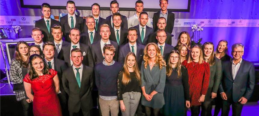 Gewinner der Sportlerwahl 2020.