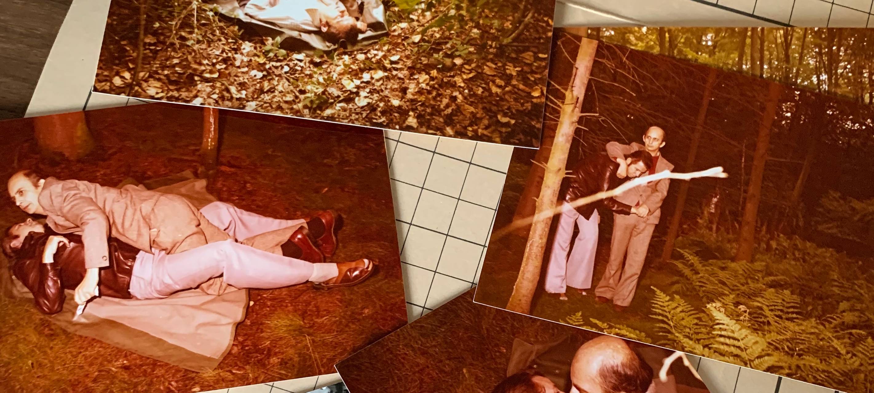 Fotos von der Nachstellung der Tatbestände im Fall Kroll.