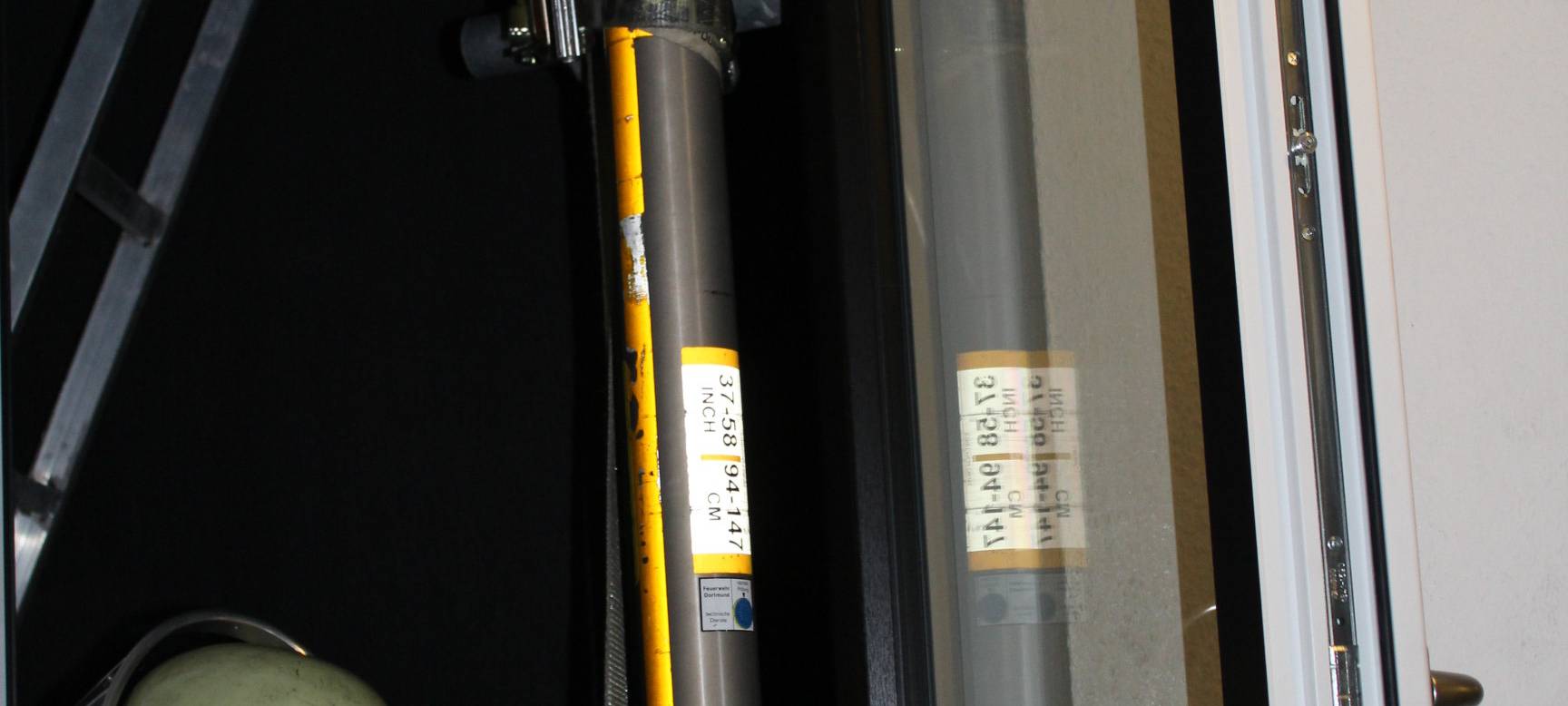 Gerüst im Sturm fast umgestürzt