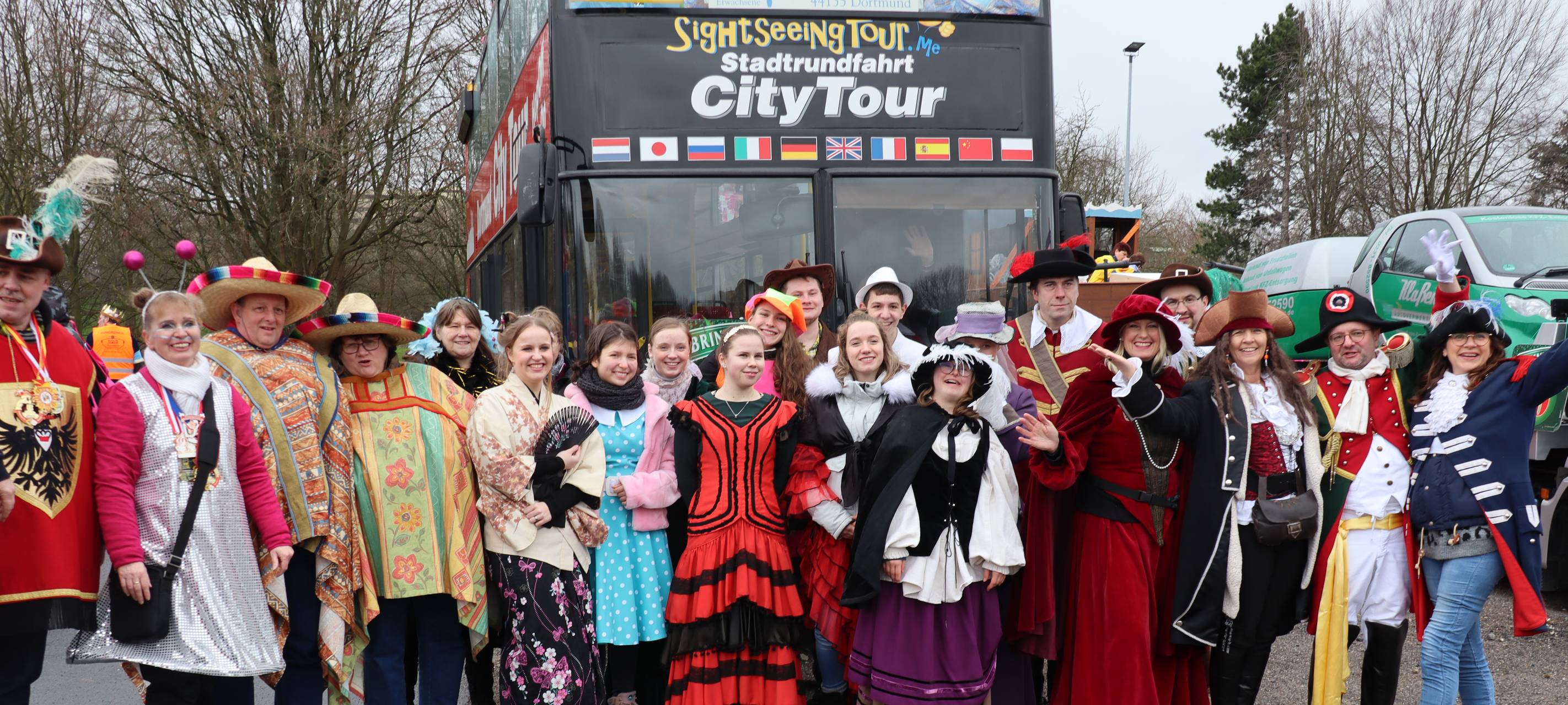 Karnevalsumzug am Rosenmontag 2020