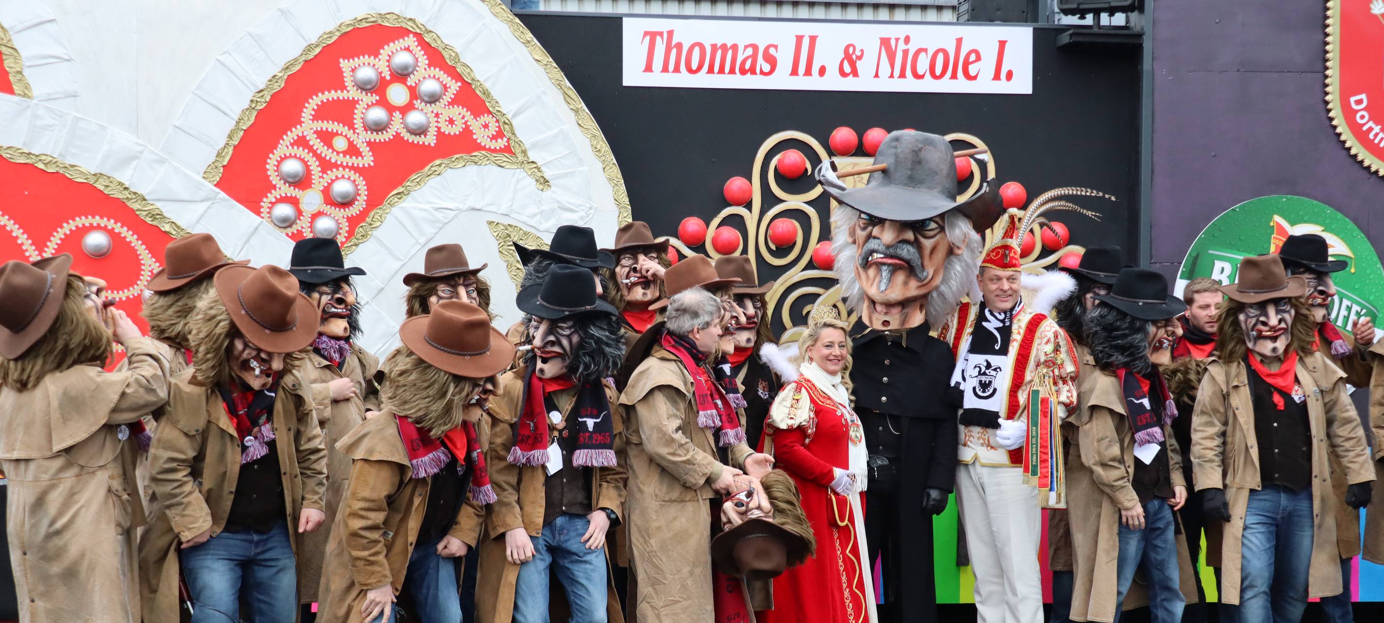 Karnevalsumzug am Rosenmontag 2020