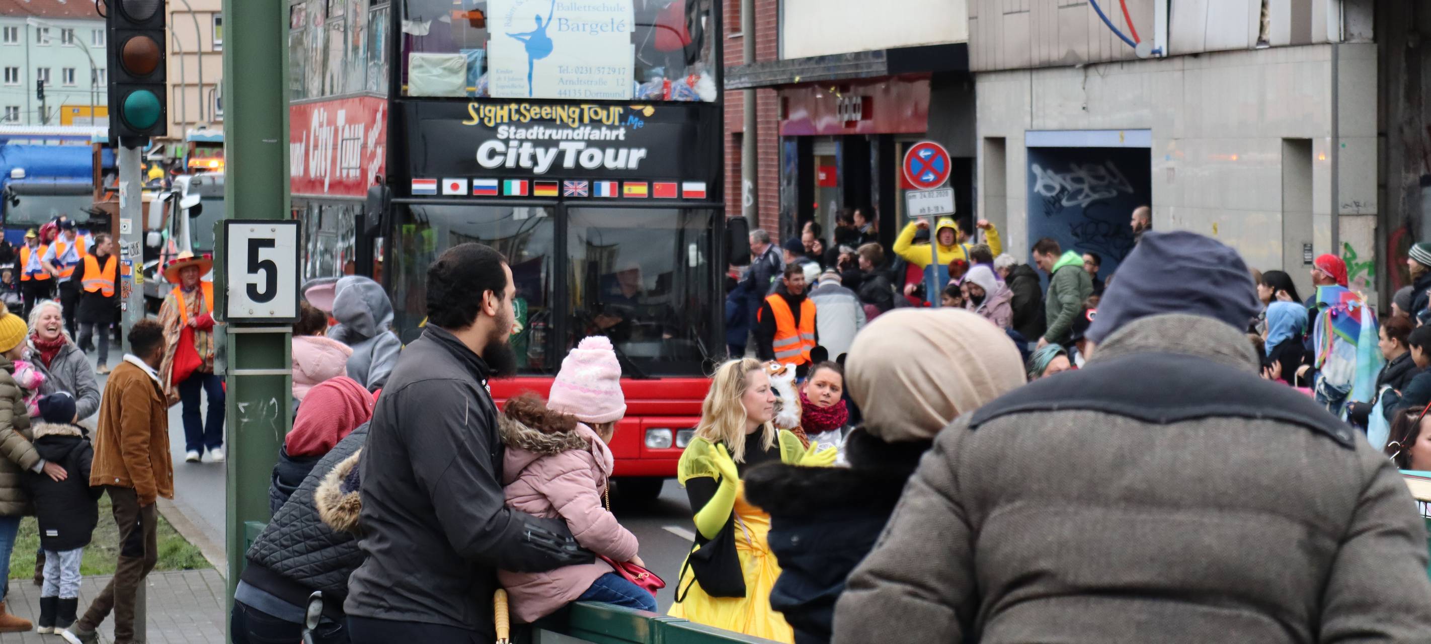 Karnevalsumzug am Rosenmontag 2020