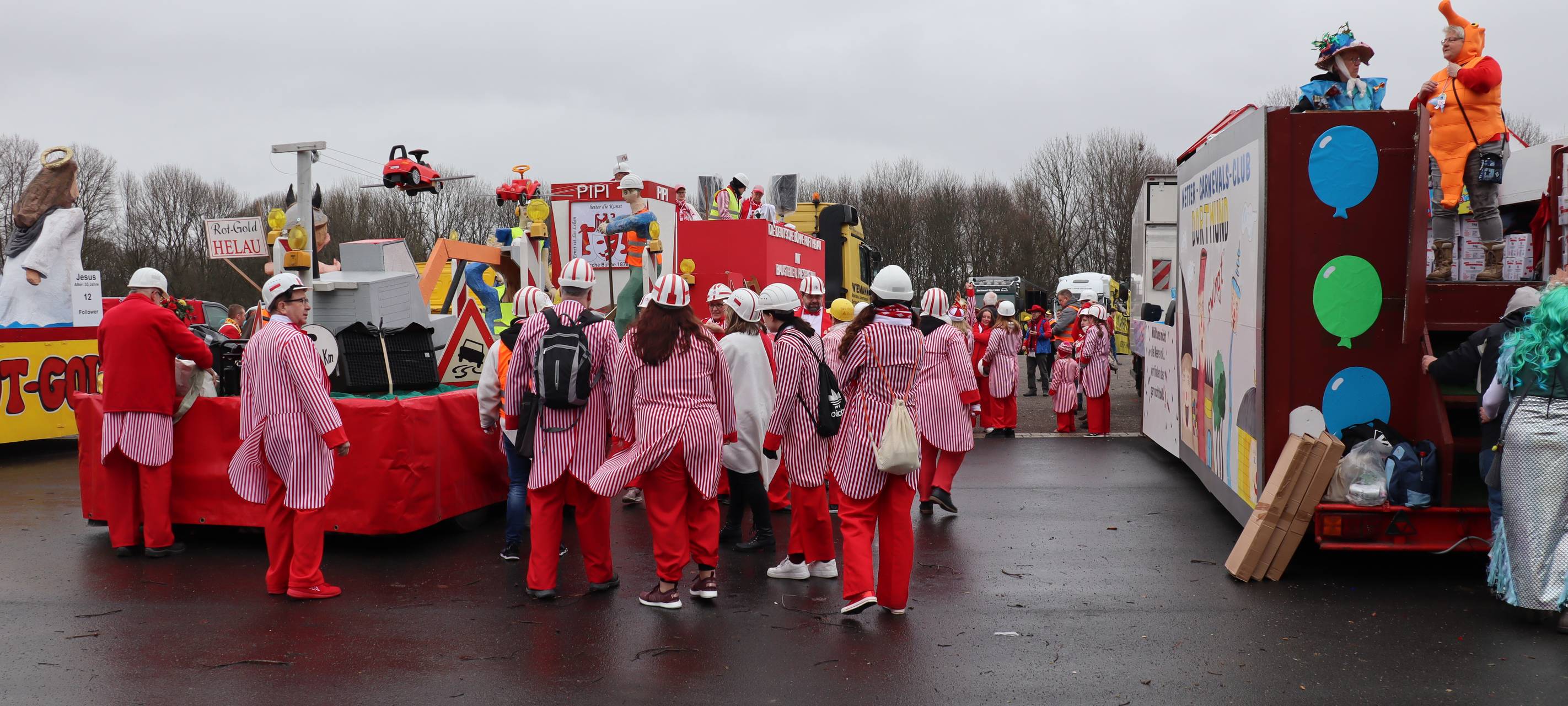 Karnevalsumzug am Rosenmontag 2020