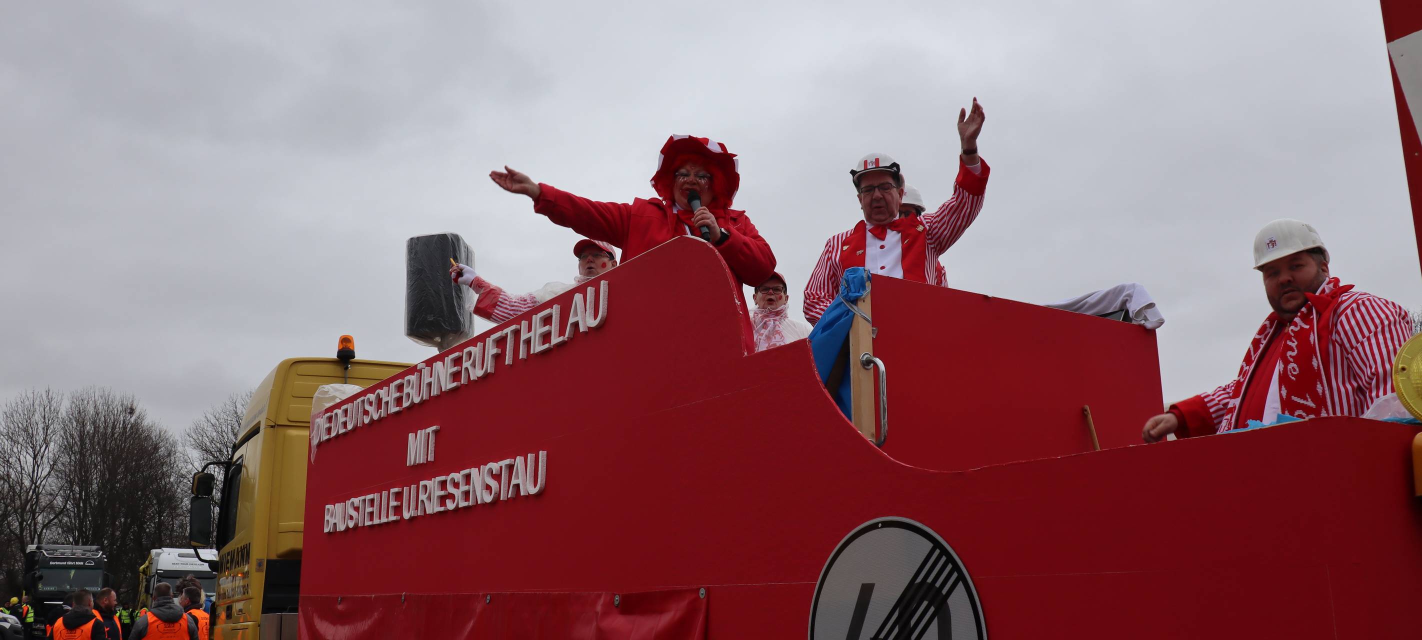 Karnevalsumzug am Rosenmontag 2020