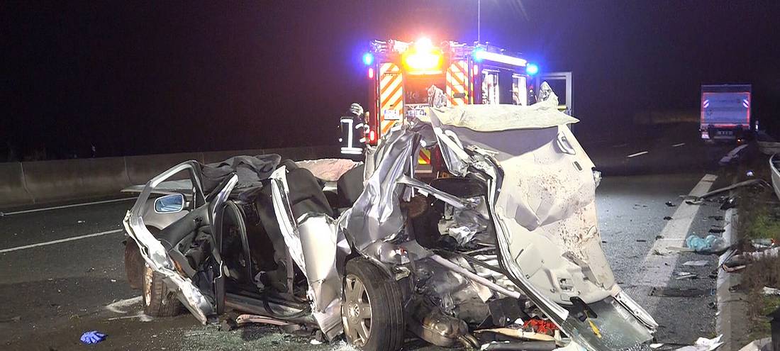 Schwerer Unfall auf der A1