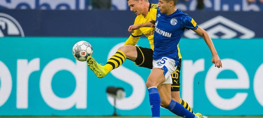 Der BVB spielt das Derby gegen Schalke 2019.