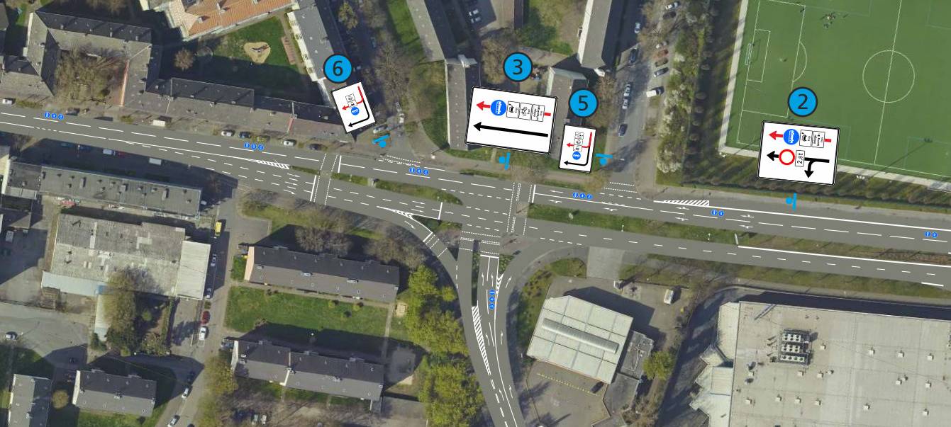 Umweltspur an der Brackeler Straße wird vorbereitet