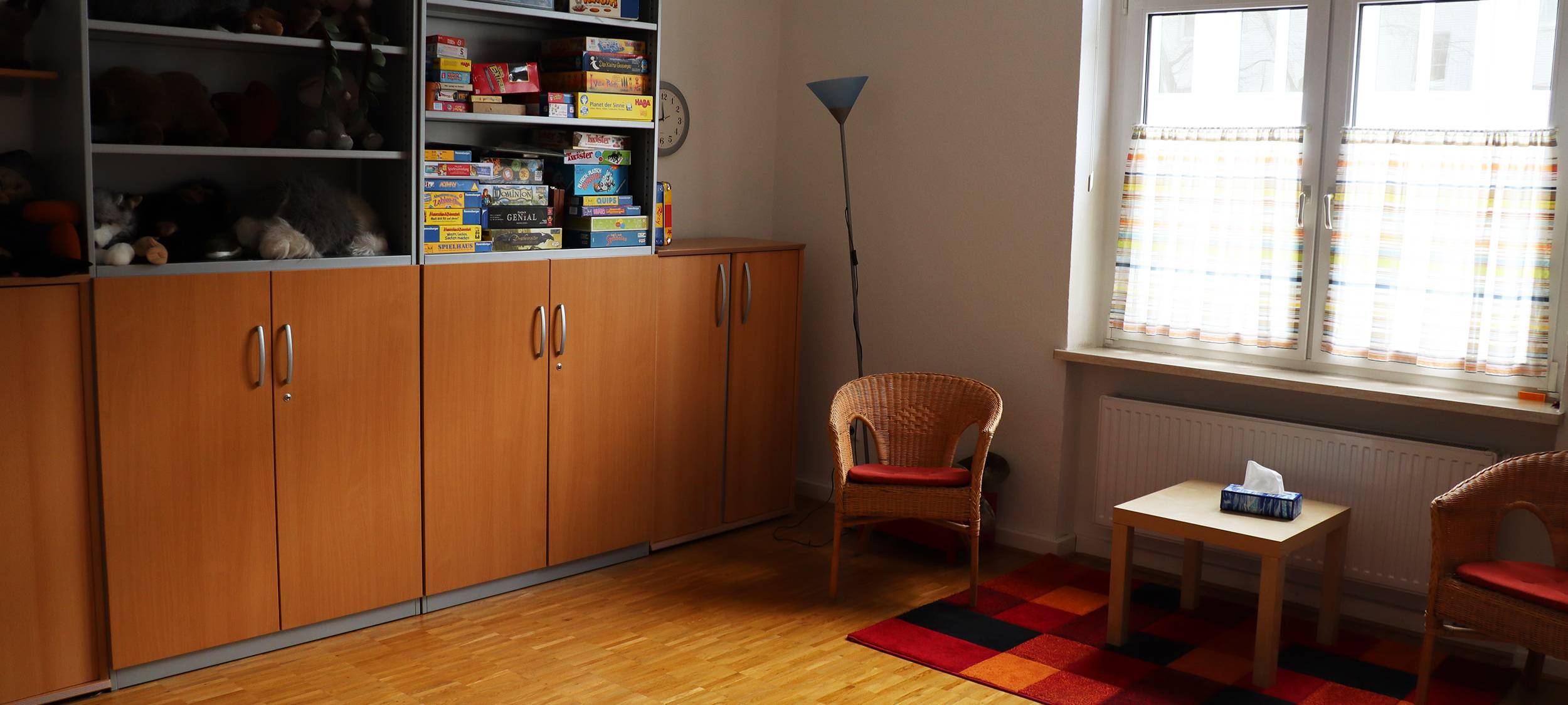 Therapieraum im Kinderschutz-Zentrum Dortmund