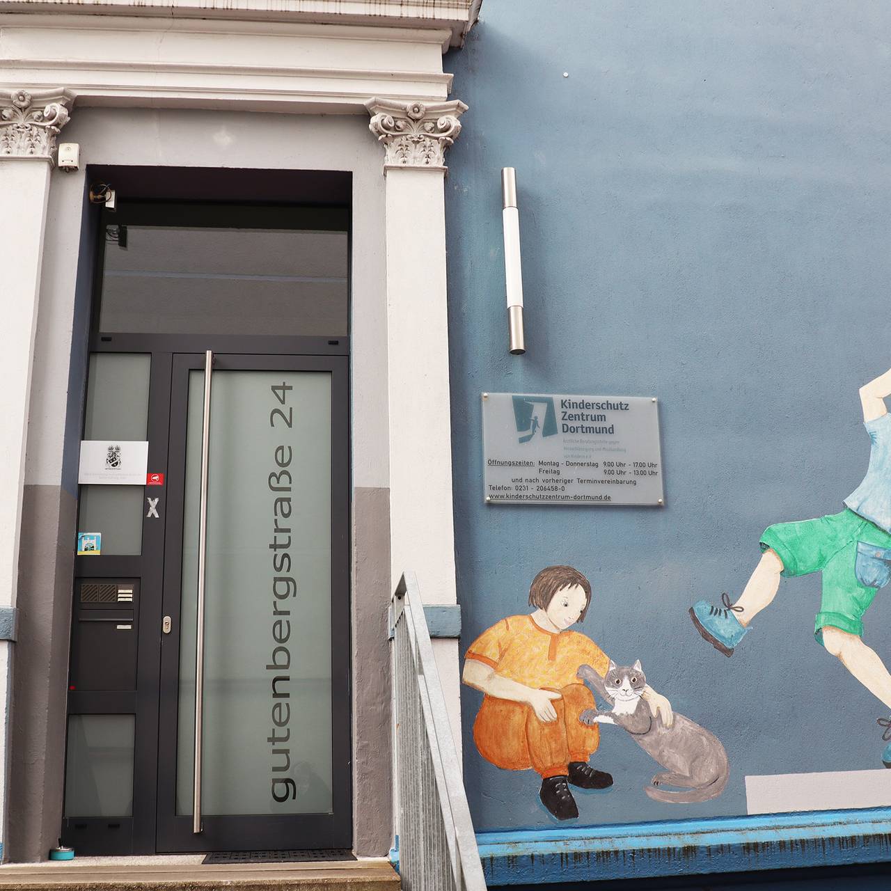 Eingang Kinderschutz Zentrum Dortmund