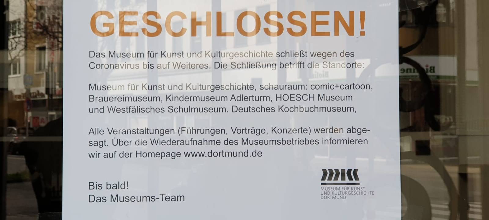 Städtische Museen bleiben zu