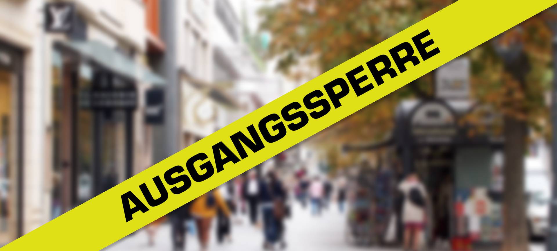 Vorbereitungen auf mögliche Ausgangssperren