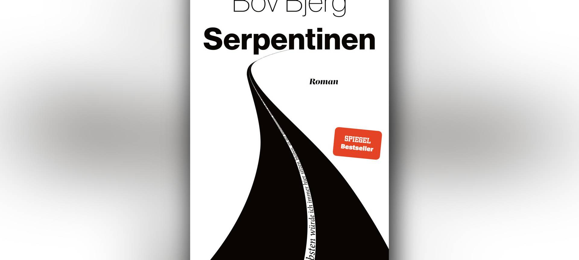 Buchcover "Serpentinen" von Bov Bjerg