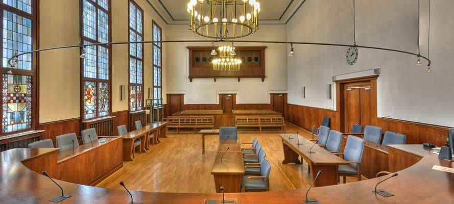 Sitzungssaal Landgericht