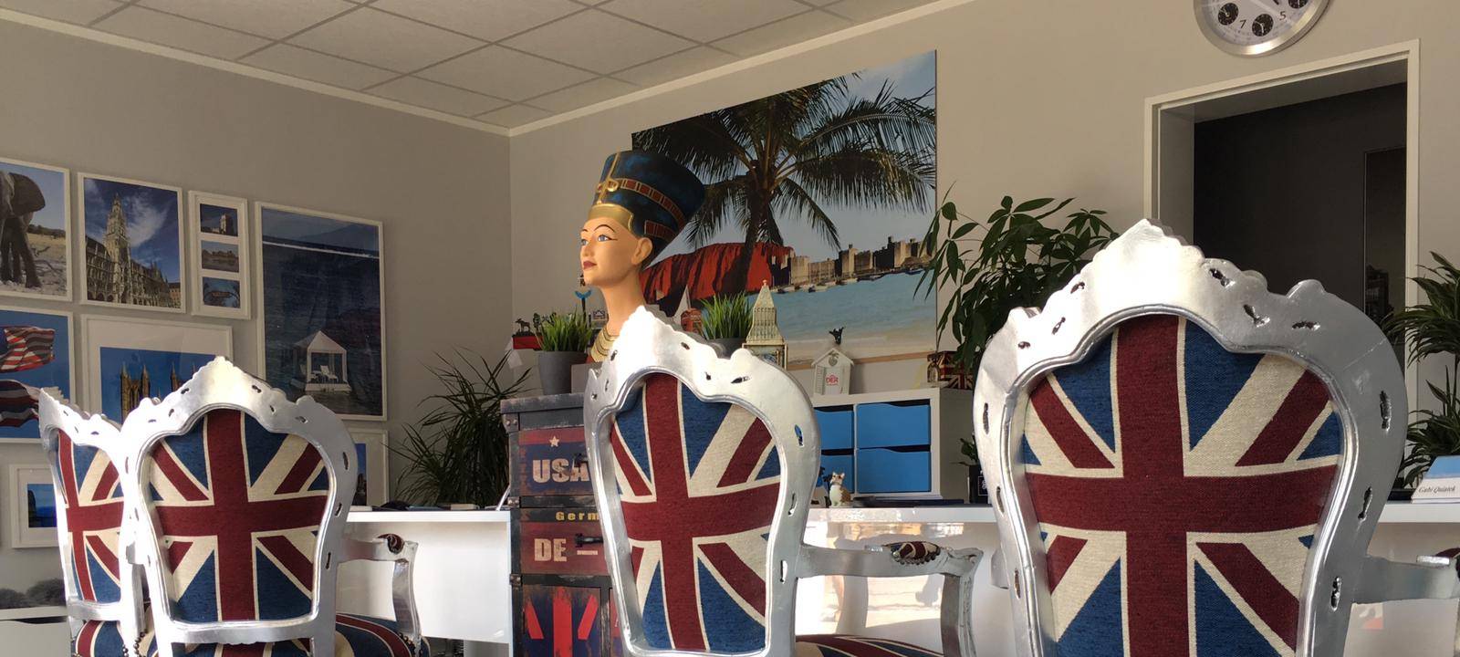 Beratungsräume des Reisebüros Quiatek