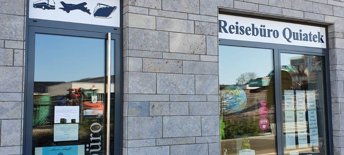 Reisebüro Quiatek in Hörde.