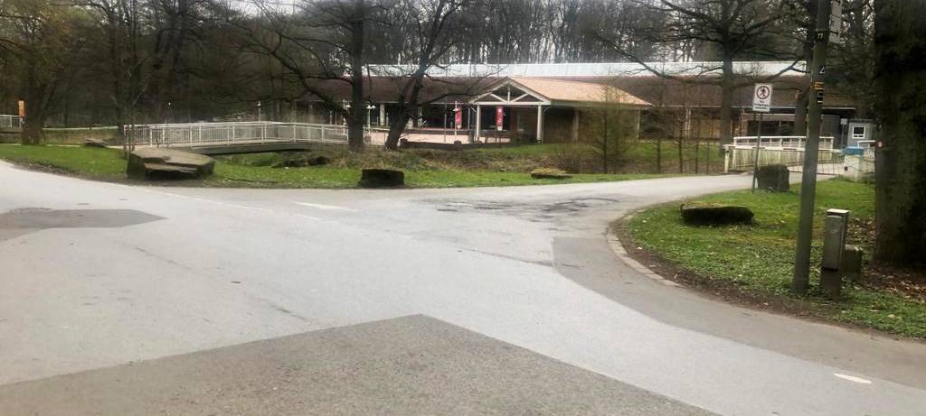 Leerer Dortmunder Zoo in der Corona-Krise