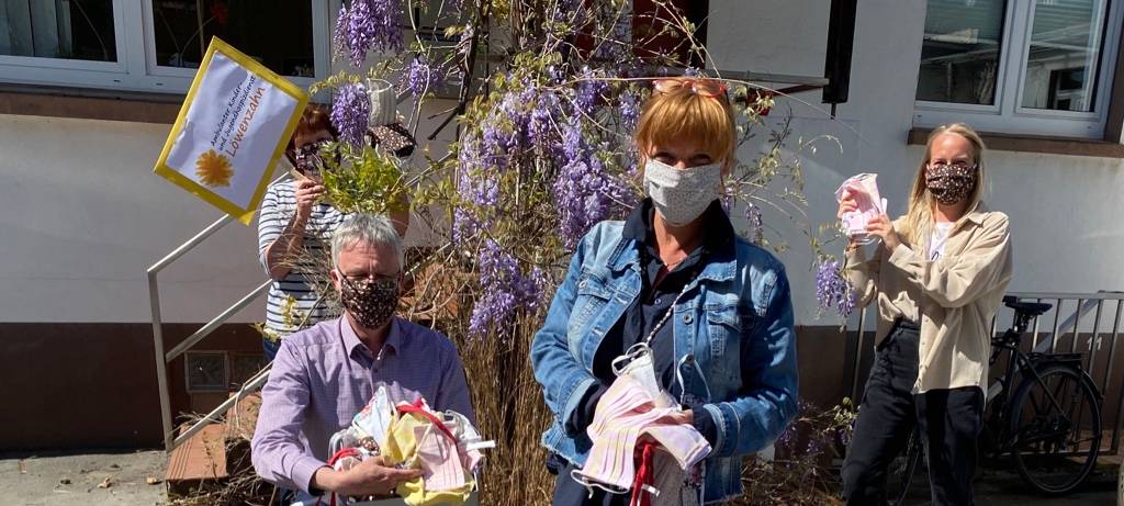 FrewilligenAgentur nimmt gerne selbstgenähte Masken an und verteilt diese an soziale Organisationen.