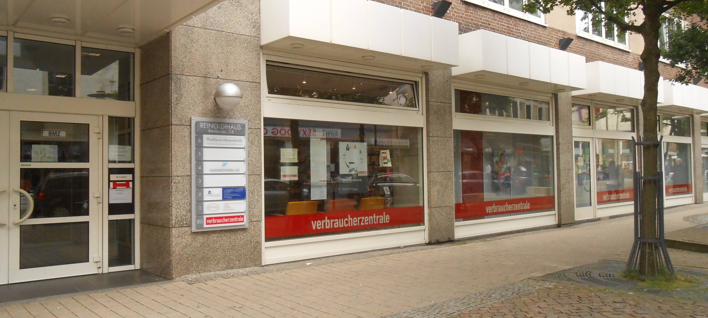 Verbraucherzentrale in Dortmund.