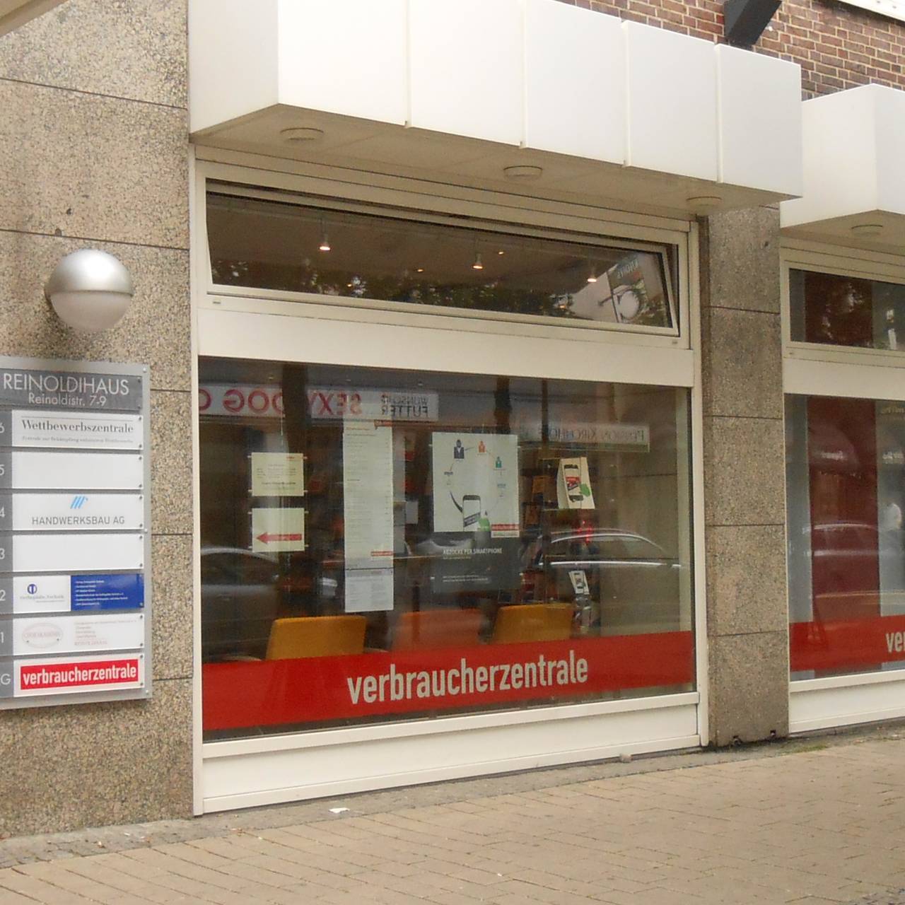 Verbraucherzentrale in Dortmund.