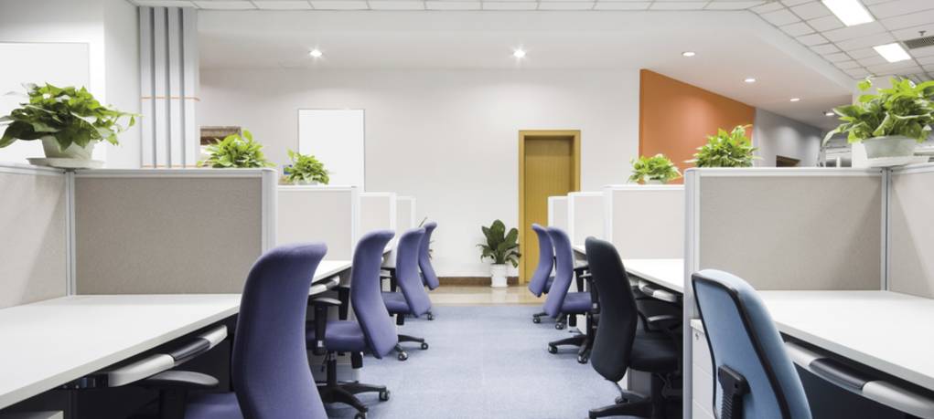 Leeres Büro. Symbolbild.