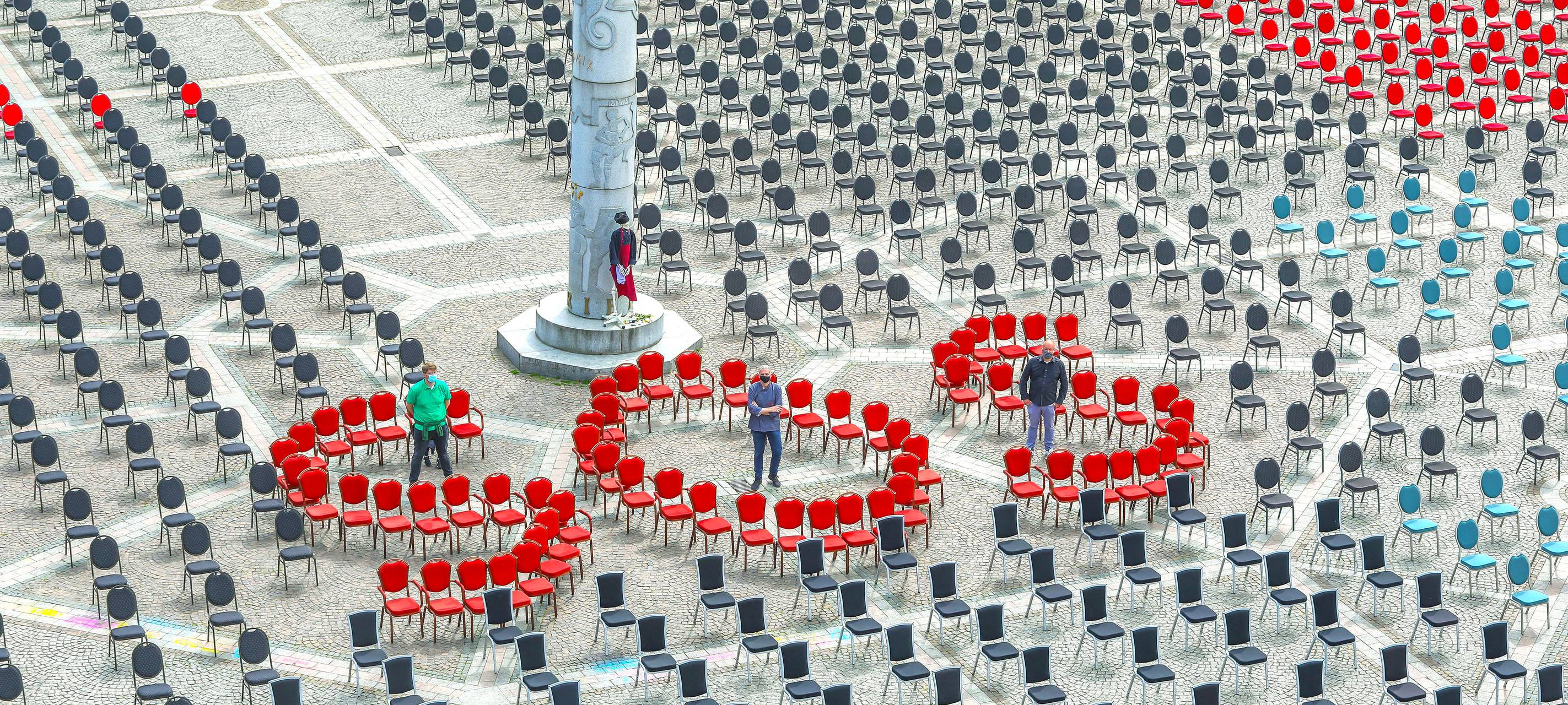 Dortmunder Gastronomen haben am Samstag demonstriert