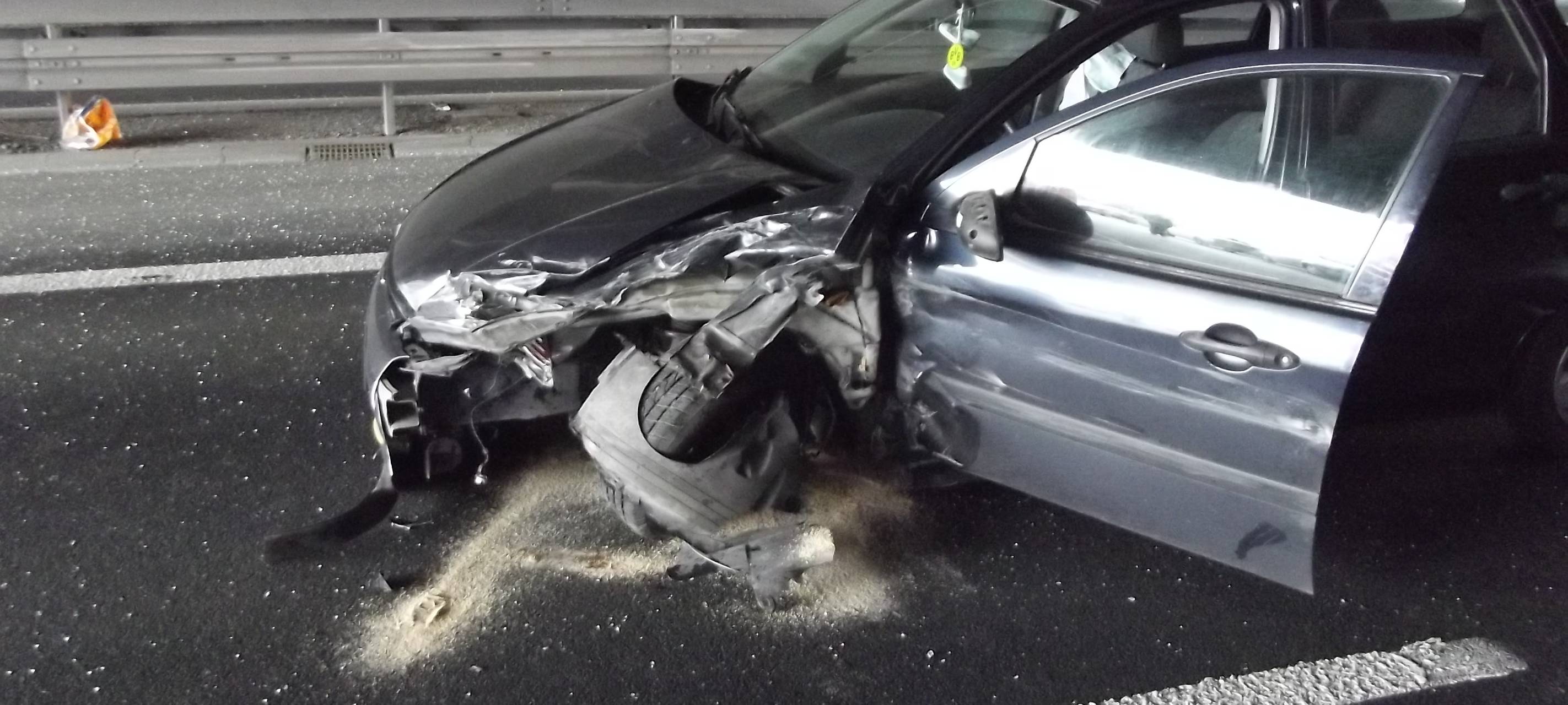 Unfall auf der A2 am 12. Mai 2020.